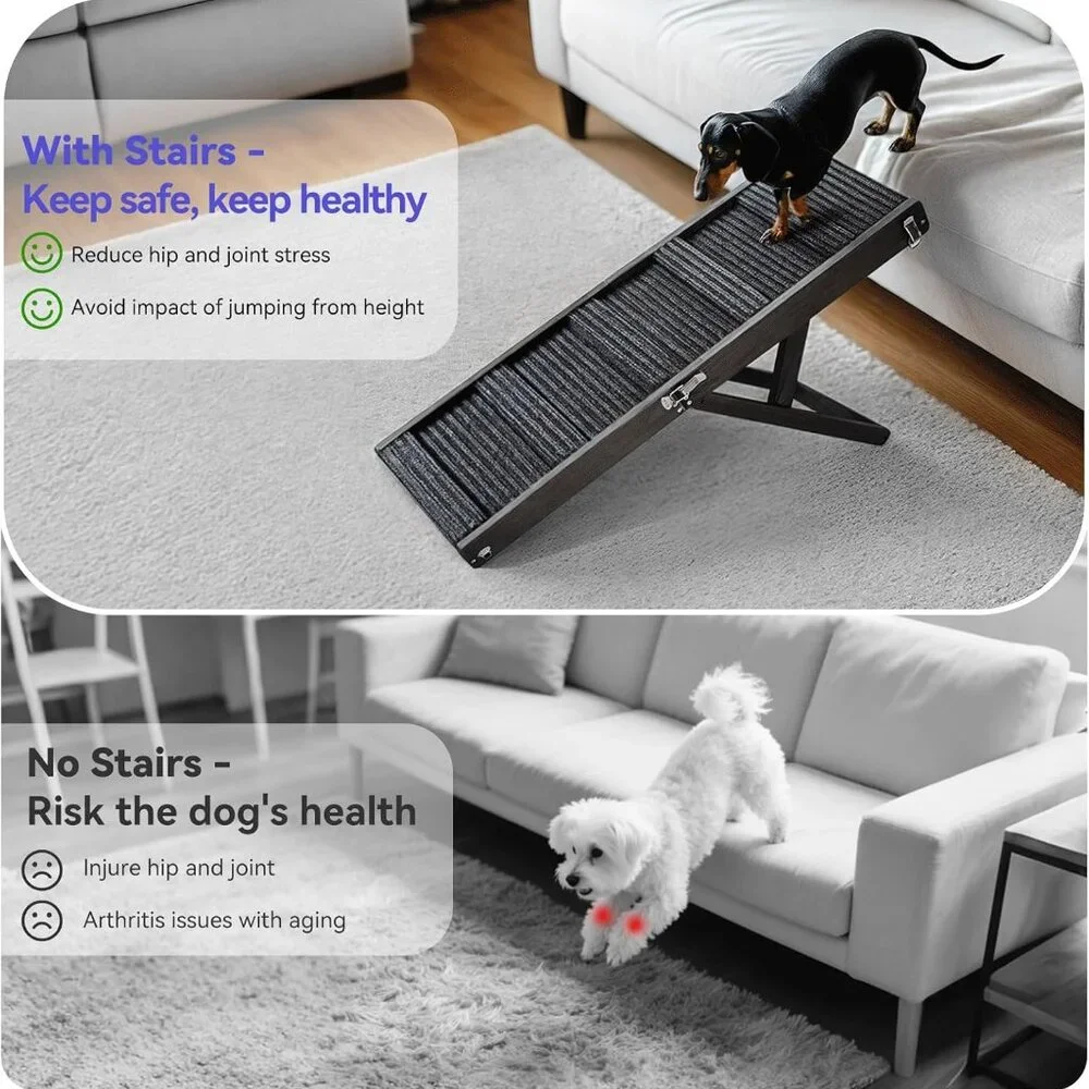 2026 Upgraded Dog Ramp for Couch